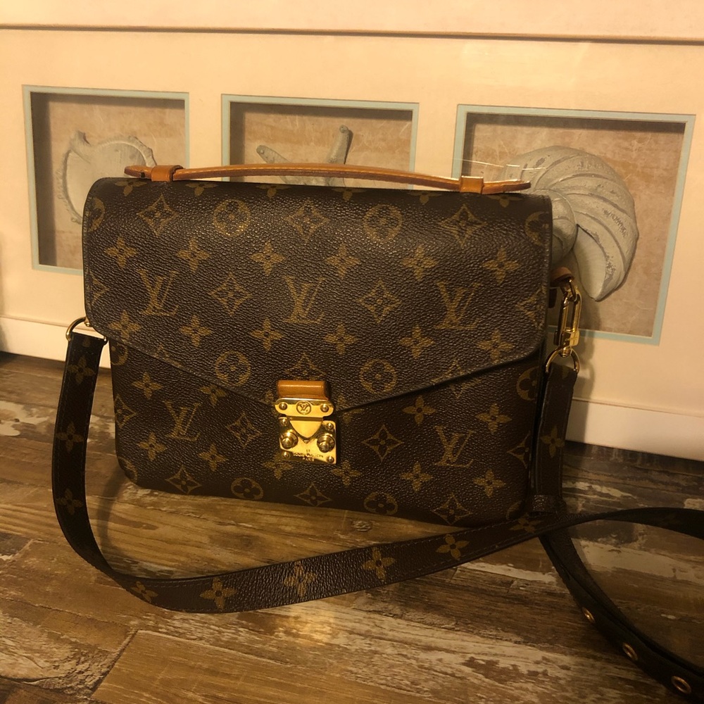 Louis Vuitton Brown Monogram Satchel